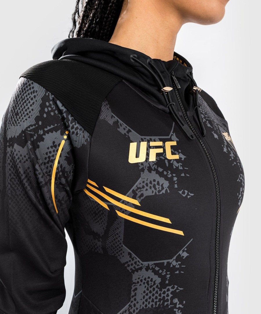 ufc adrenaline by venum オーセンティック ファイトナイト レディース ウォークアウト パーカー - champion