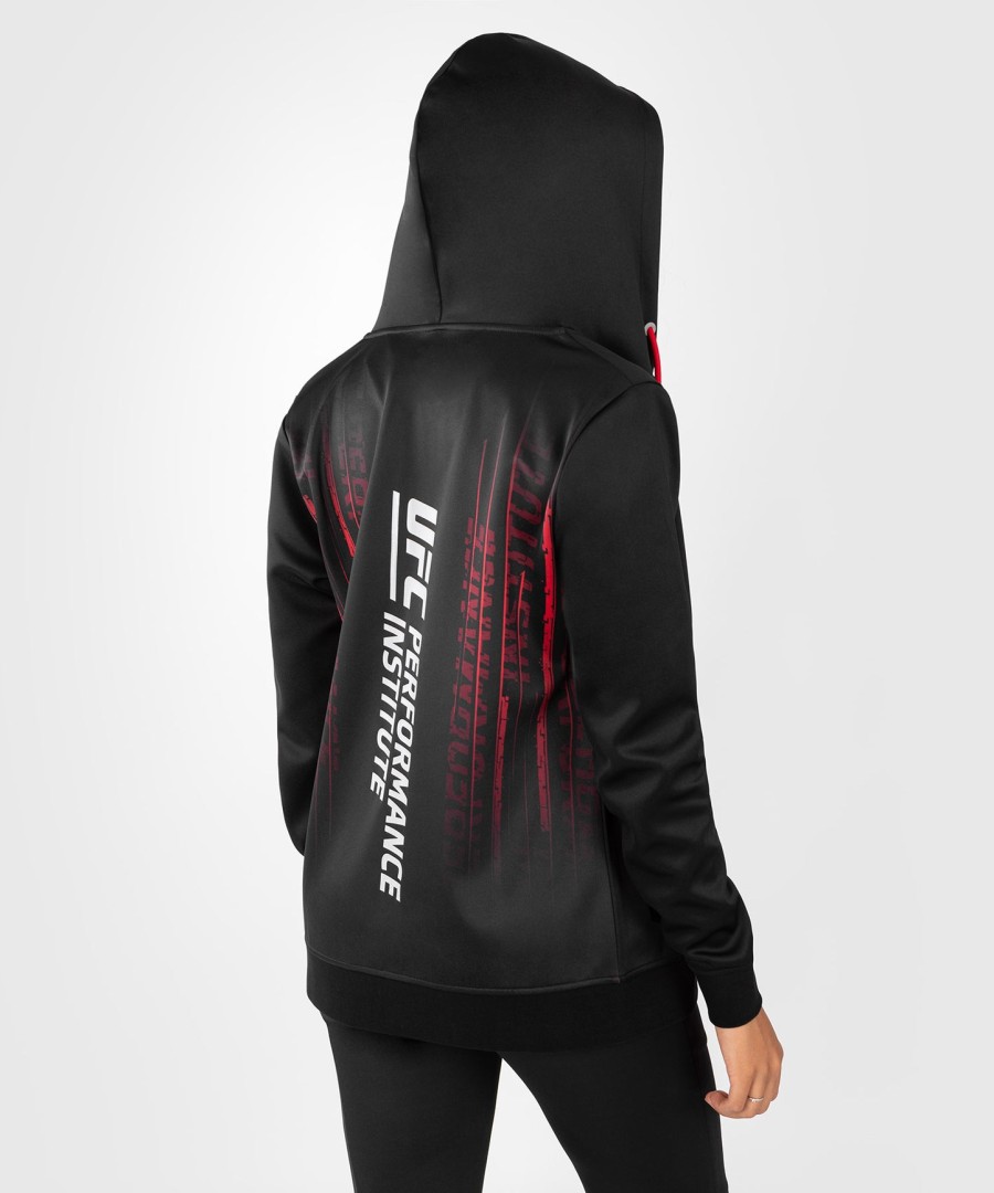 ufc venum performance institute 2.0 ウィメンズ ジップ パーカー - ブラックレッド