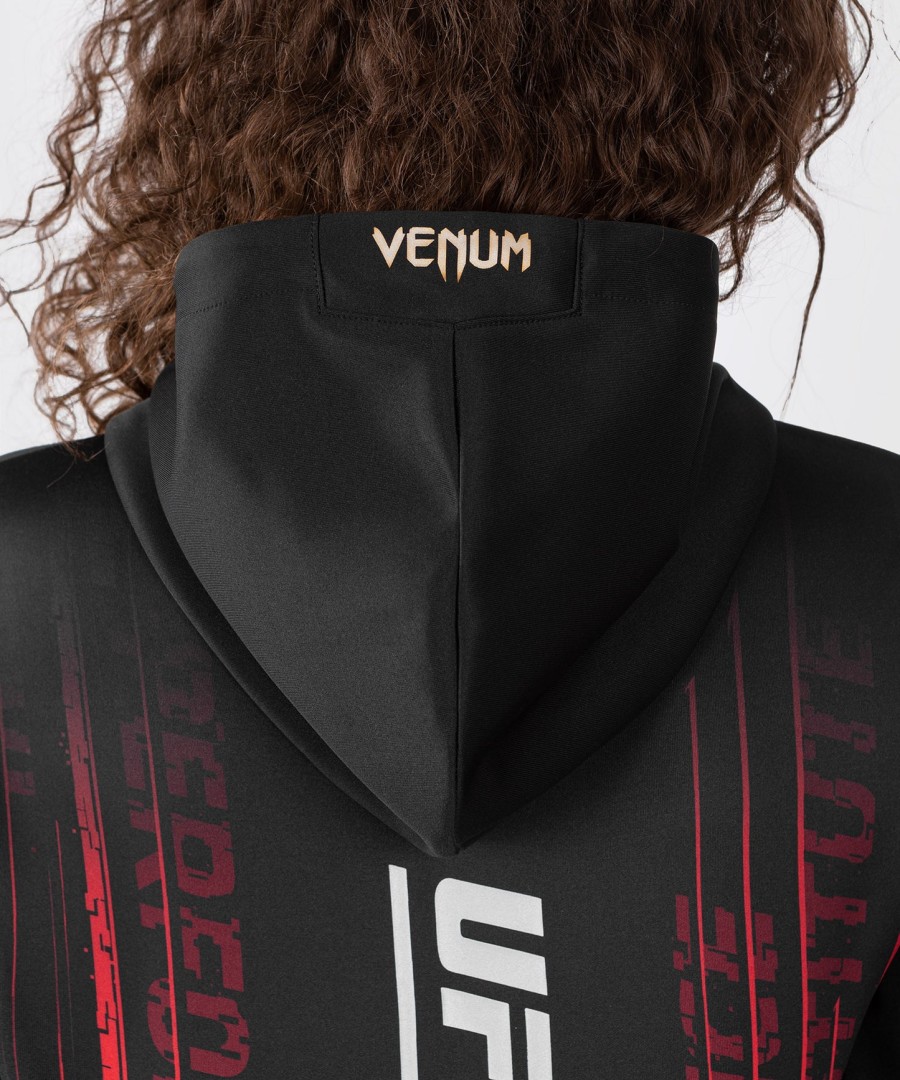 ufc venum performance institute 2.0 ウィメンズ ジップ パーカー - ブラックレッド