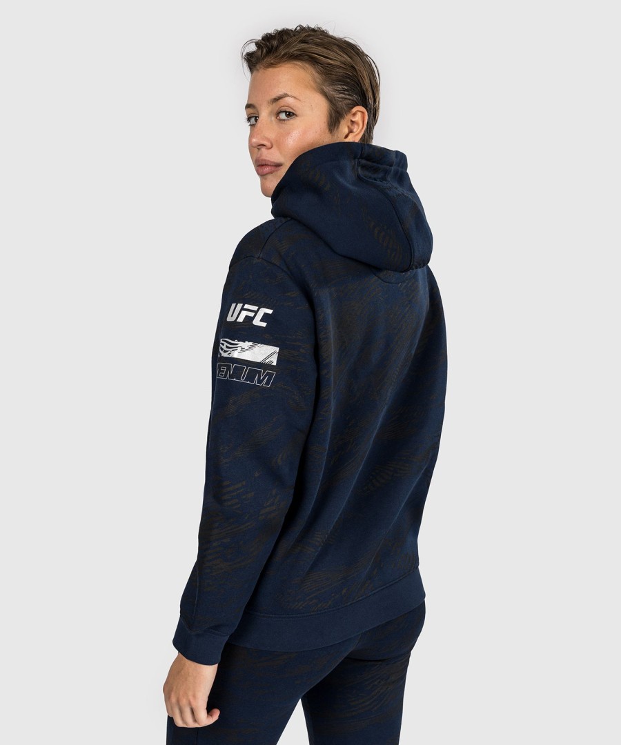 ufc fusion by venum ファイトウィーク ウィメンズ プルオーバー パーカー - オーシャンブルー