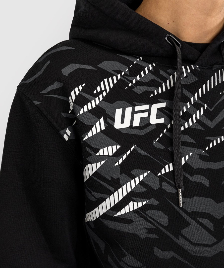 ufc fusion by venum レディース レプリカ プルオーバー パーカー - ブラック