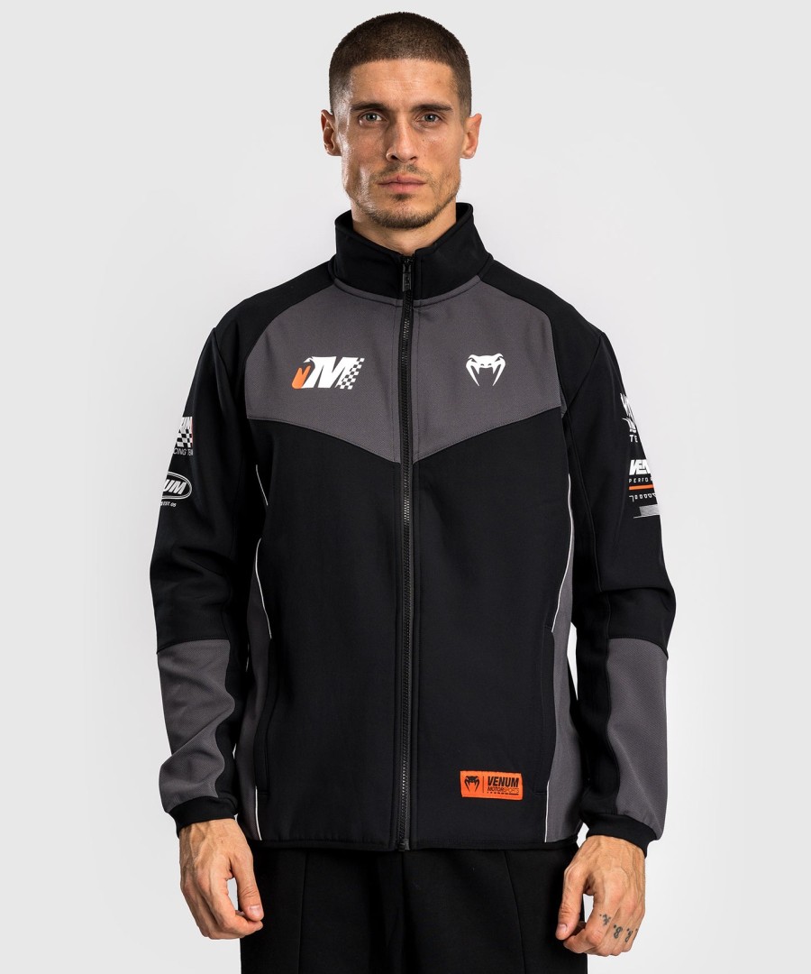 venum motorsport ソフトシェル ジャケット - ディープブラック