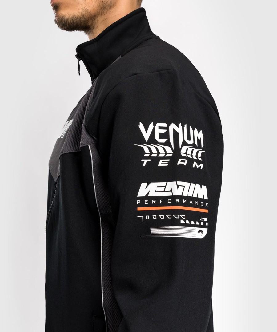 venum motorsport ソフトシェル ジャケット - ディープブラック