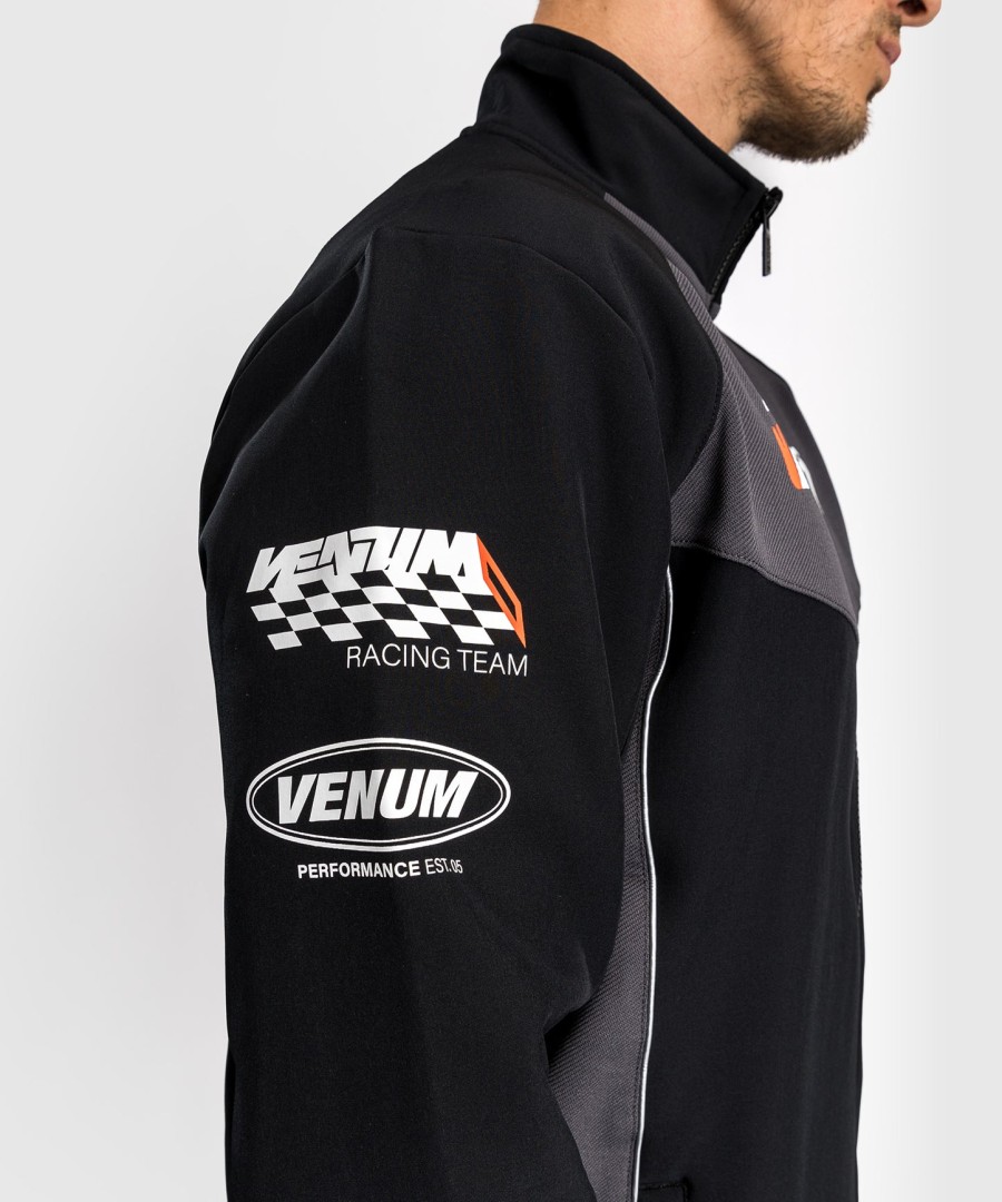 venum motorsport ソフトシェル ジャケット - ディープブラック
