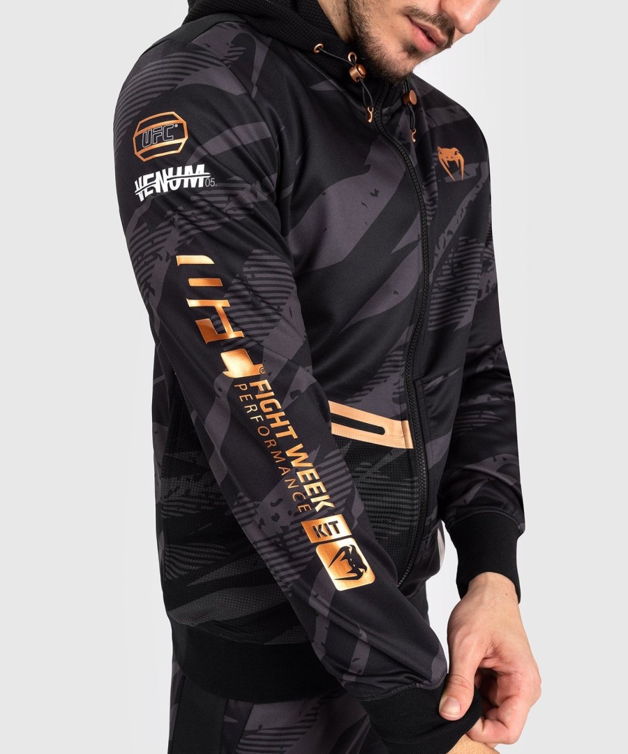 ufc adrenaline by venum fight week メンズ ジップパーカー - アーバンカモ