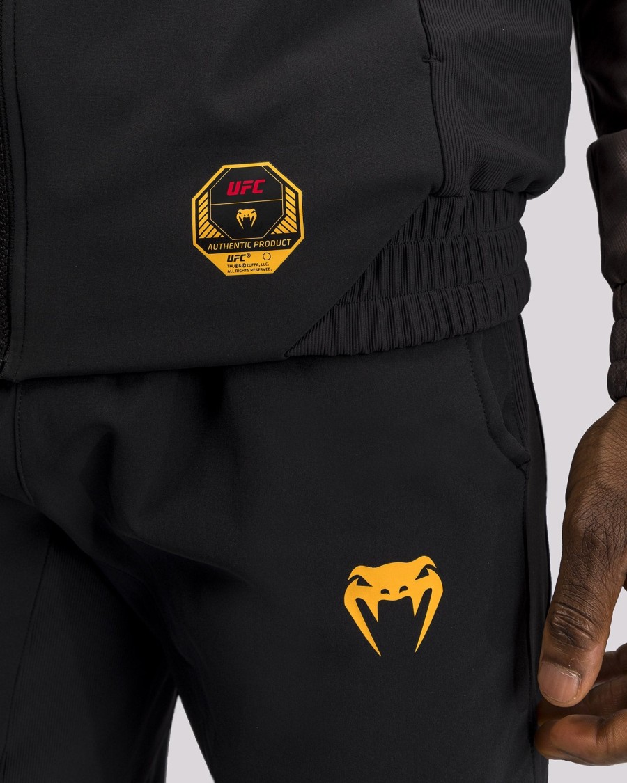 ufc fusion by venum fight week メンズ ジップパーカー - アーセンブラウン