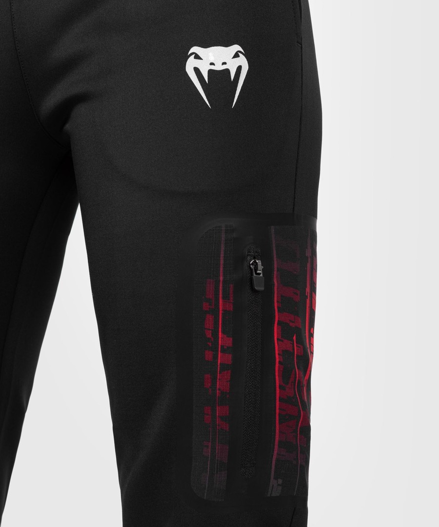 ufc venum performance institute 2.0 レディース ジョギングパンツ - ブラックレッド