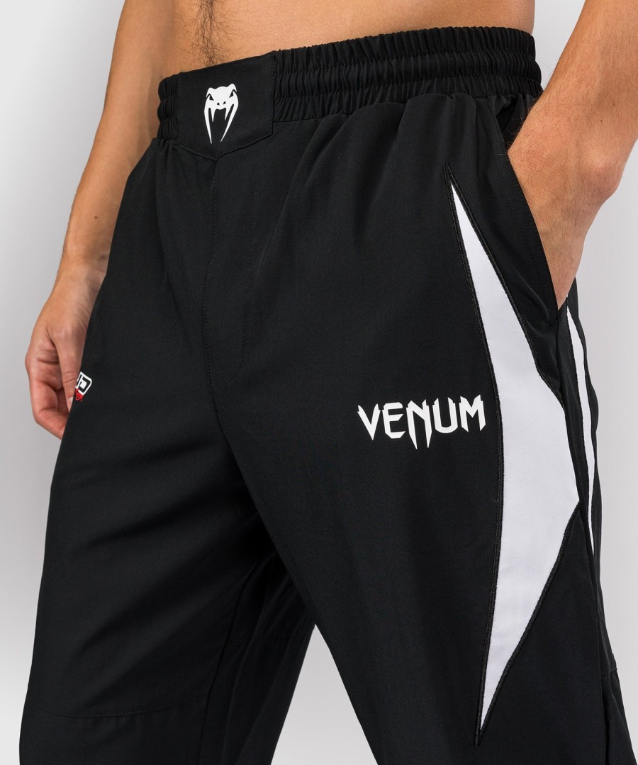 venum x bud racing メンズ ジョガーパンツ - ブラックホワイトライムグリーン