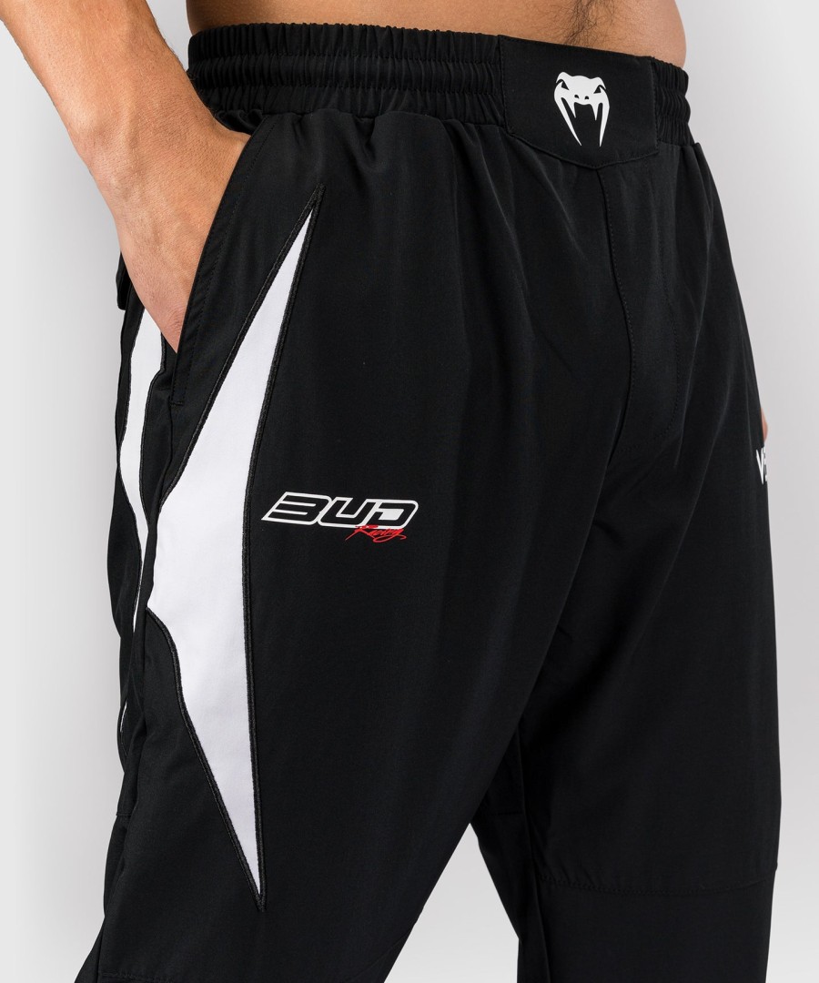 venum x bud racing メンズ ジョガーパンツ - ブラックホワイトライムグリーン