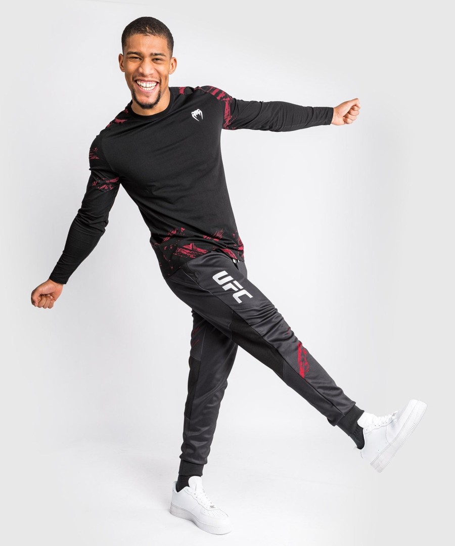 ufc venum オーセンティック ファイトウィーク 2.0 スウェットパンツ - ブラックレッド