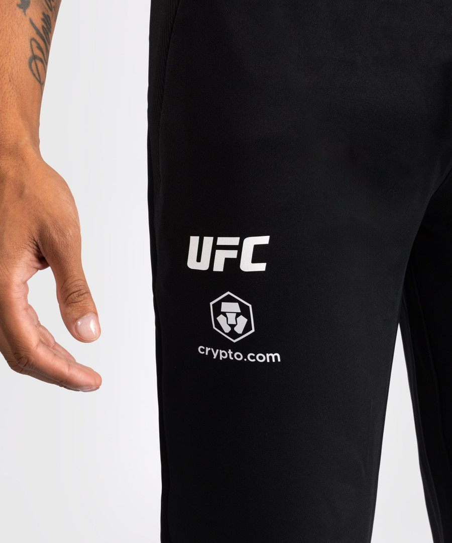 ufc fusion by venum オーセンティック ファイトナイト メンズ ストレートレッグ ウォークアウトパンツ - ブラック