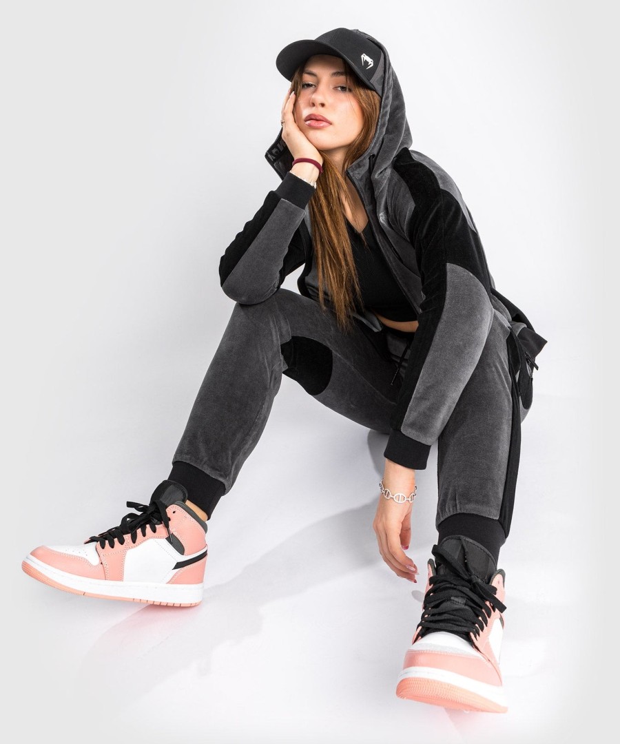 venum camoline 2.0 ベルベット ジョガーパンツ - レディース - グレーブラック