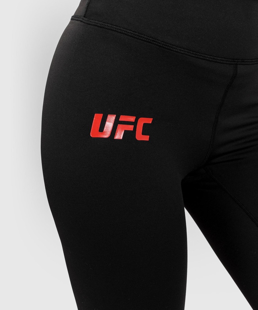 ufc adrenaline by venum ファイトウィーク ウィメンズ パフォーマンスタイツ - ブラック