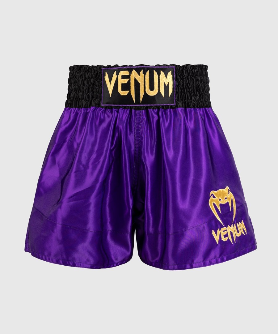 venum クラシック ムエタイ ショーツ - ダークパープル