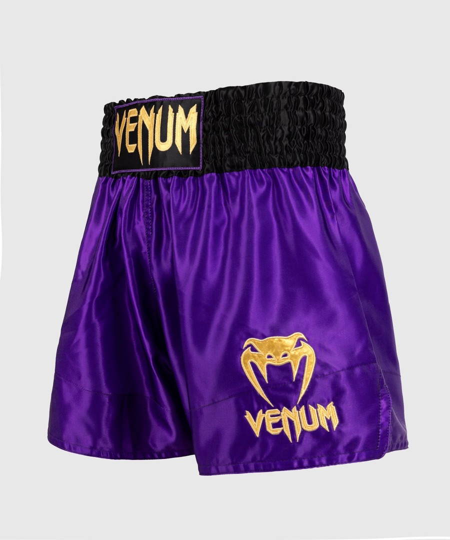 venum クラシック ムエタイ ショーツ - ダークパープル