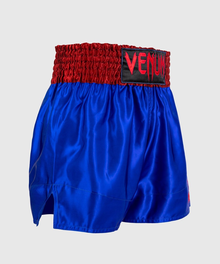 venum クラシック ムエタイ ショーツ - ネイビーブルーレッド