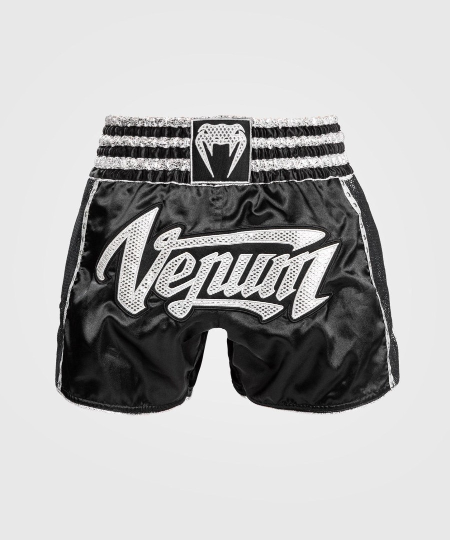 venum absolute 2.0 ムエタイショーツ - ブラックシルバー