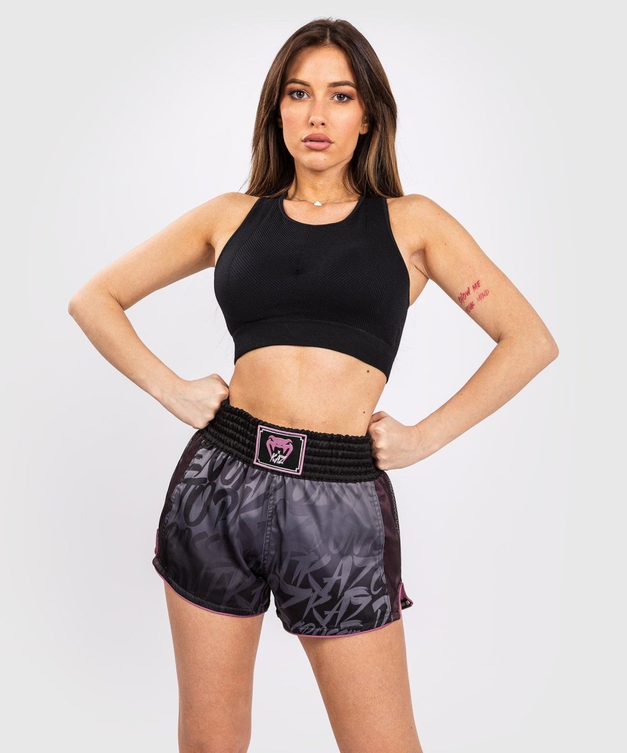 venum x kaz ムエタイショーツ - ブラック