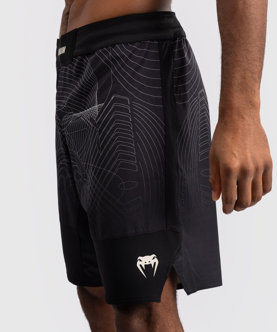 venum g-fit air メンズ ファイトショーツ - ディープブラックデザートサンド