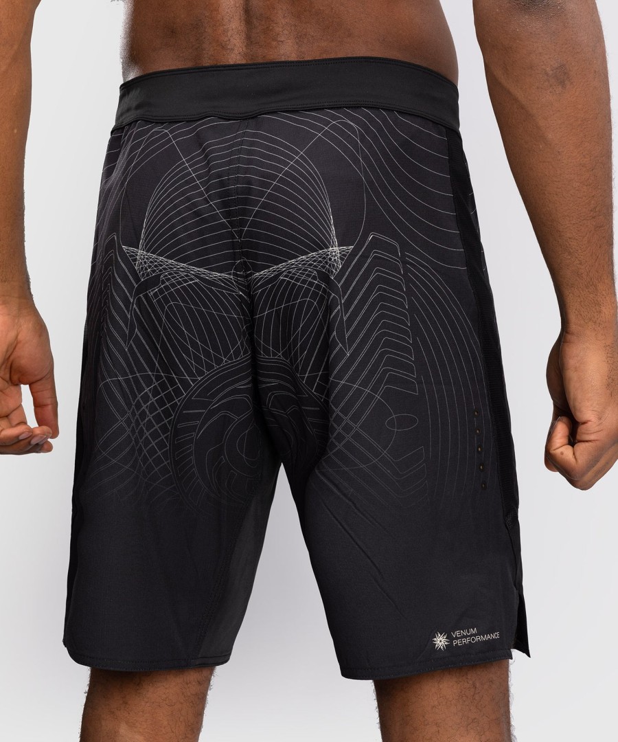 venum g-fit air メンズ ファイトショーツ - ディープブラックデザートサンド