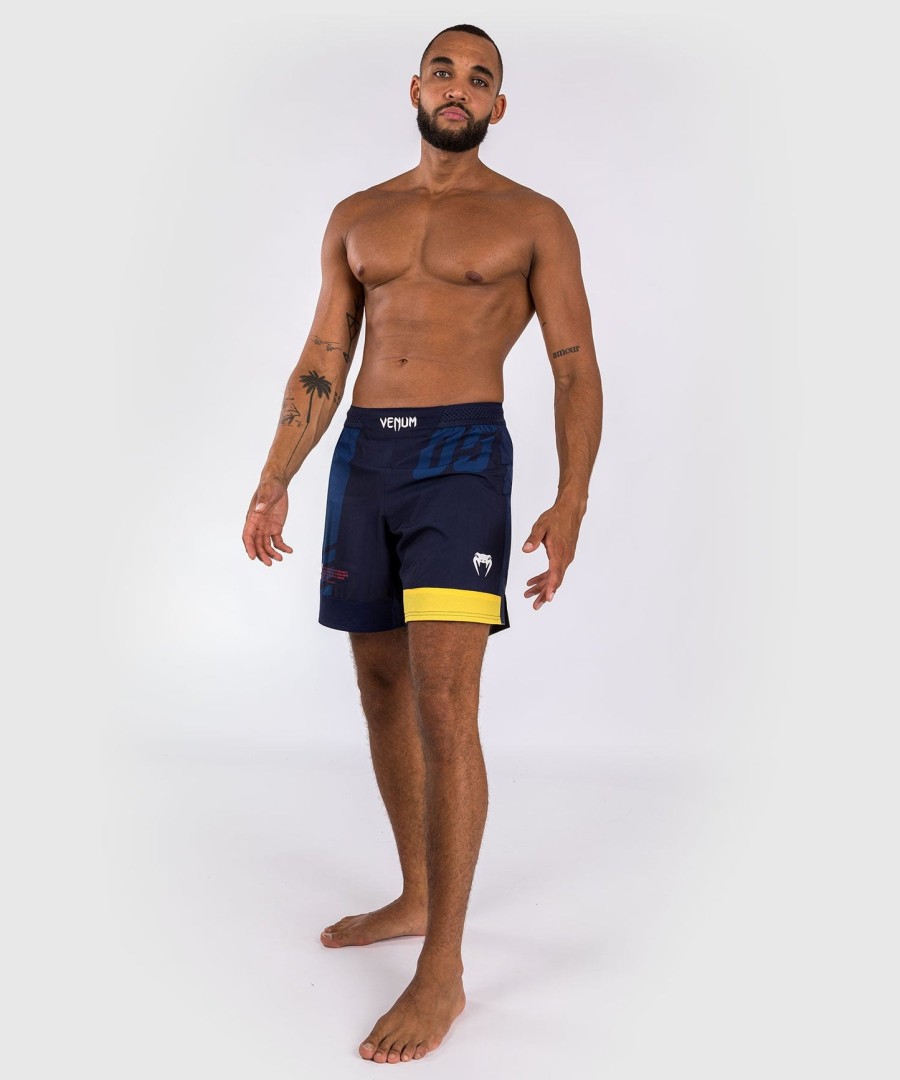 venum sport 05 ファイトショーツ - ブルーイエロー