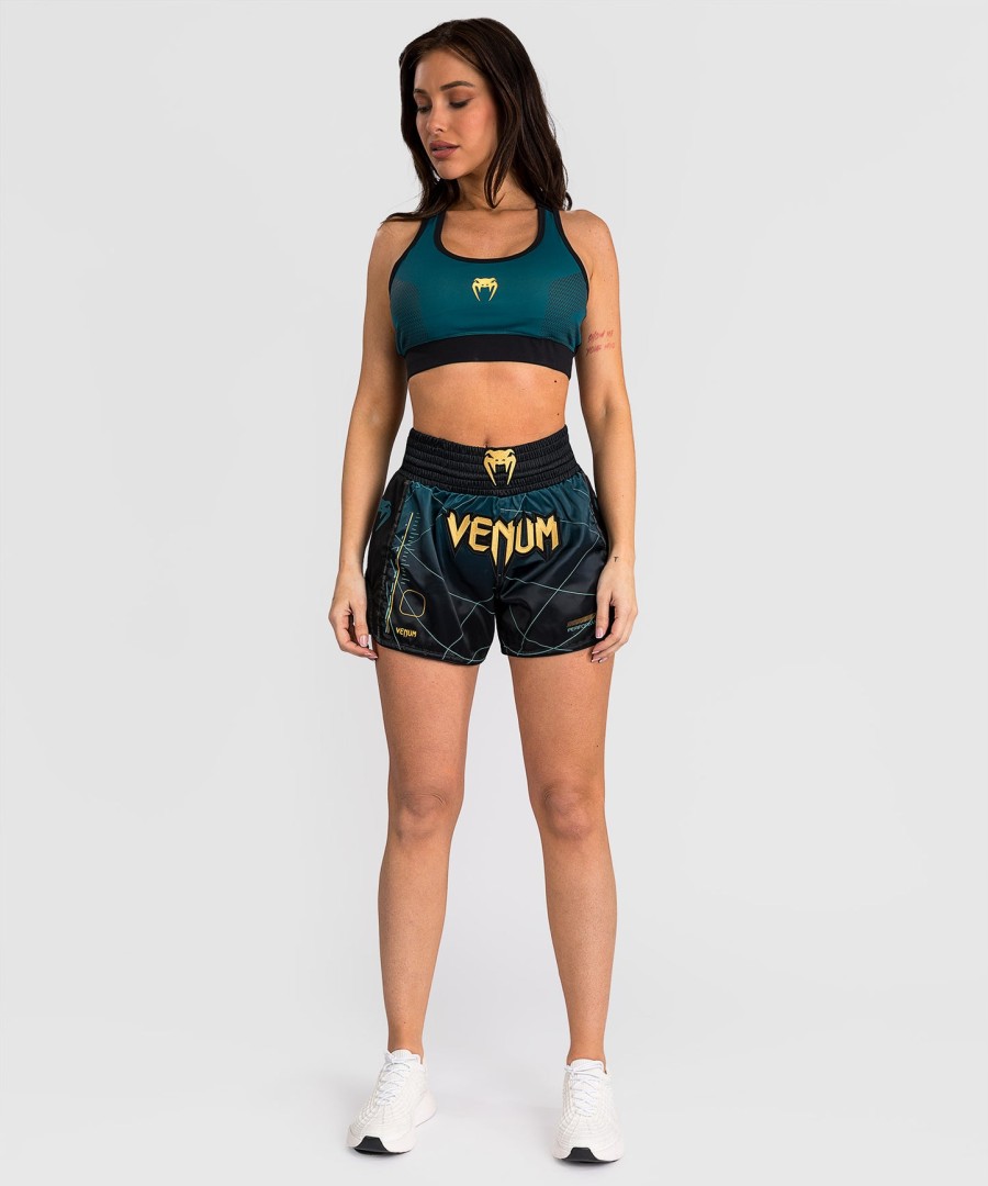 venum tactical xt ムエタイショーツ - ブラックフォレストグリーン