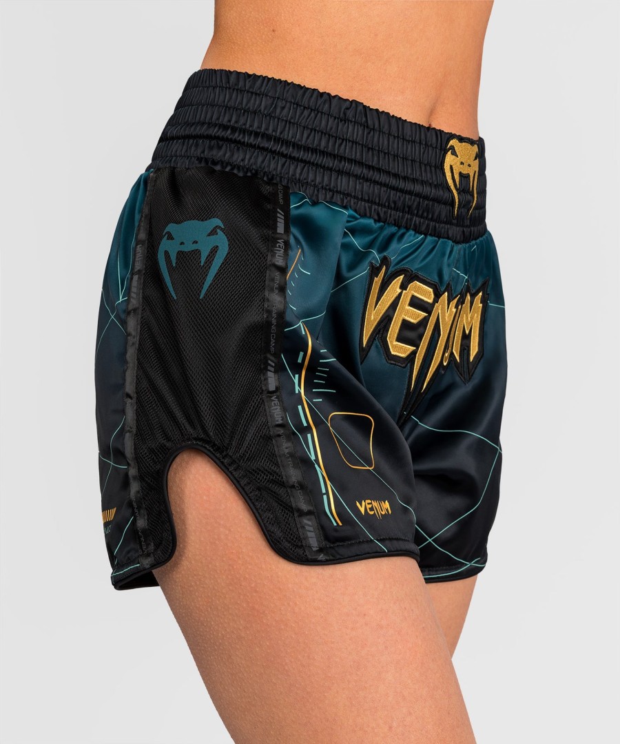 venum tactical xt ムエタイショーツ - ブラックフォレストグリーン