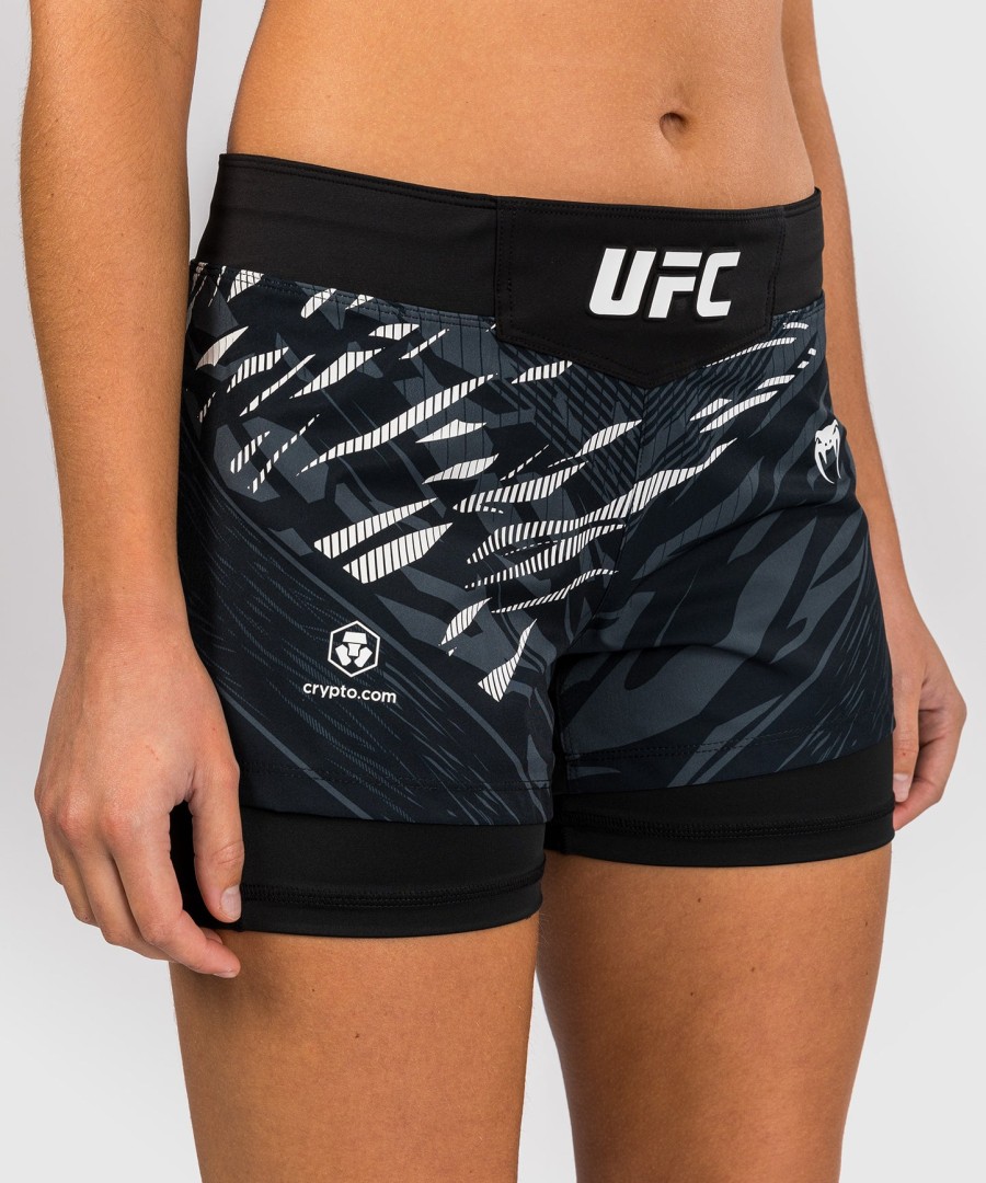 ufc fusion by venum オーセンティック ファイトナイト ウィメンズ ファイトショーツ - ブラック
