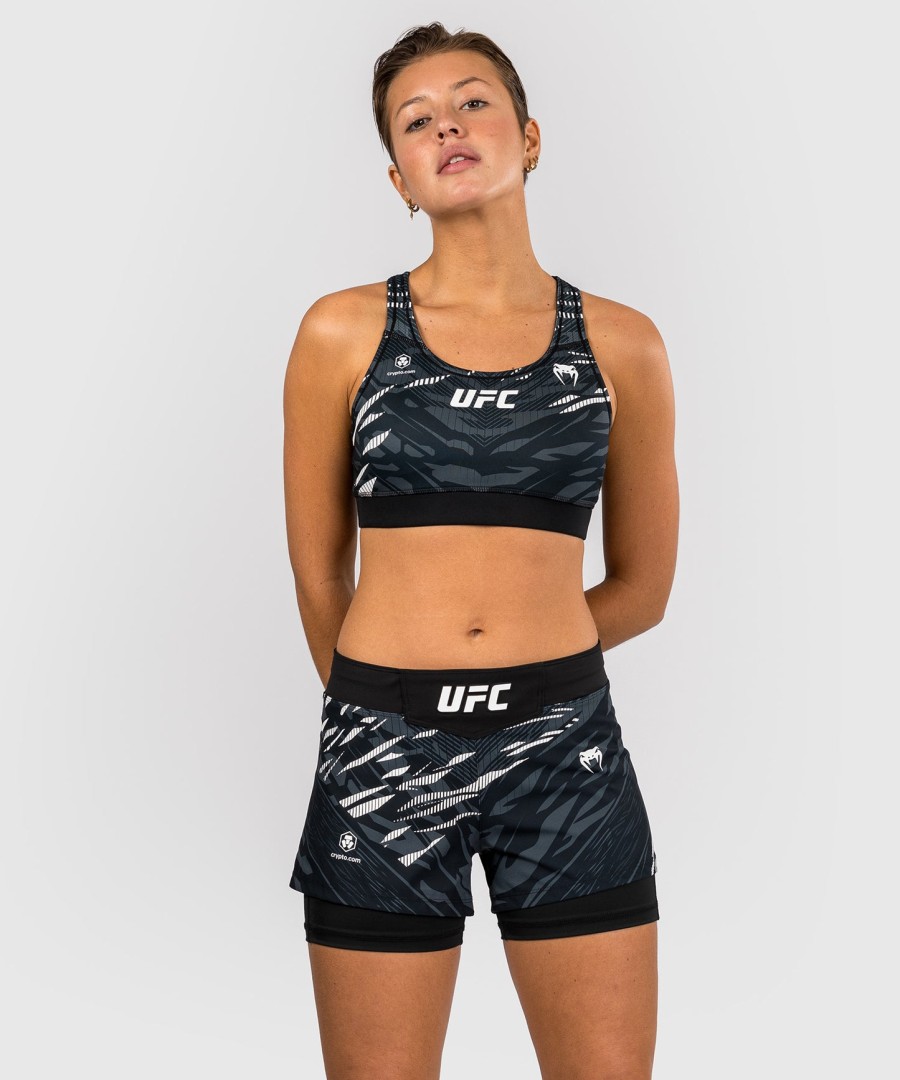 ufc fusion by venum オーセンティック ファイトナイト ウィメンズ ファイトショーツ - ブラック