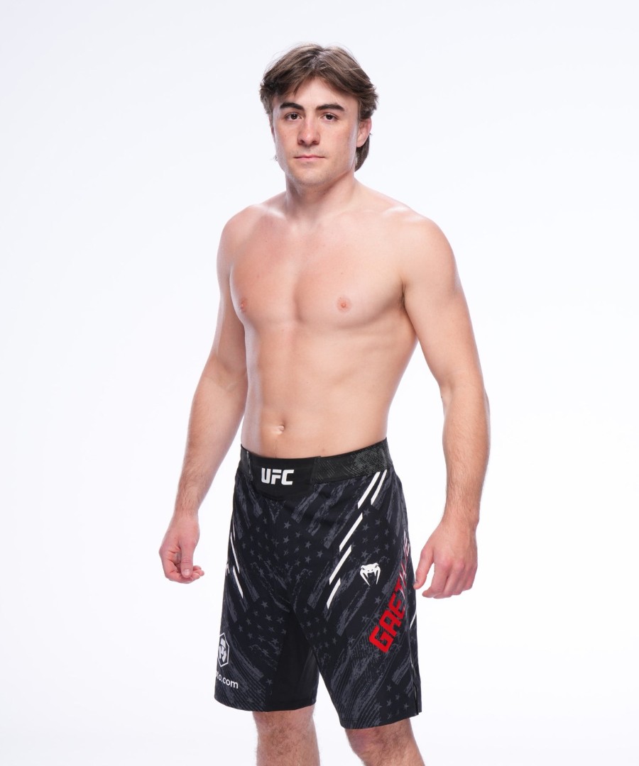 ufc アンライバルド by ヴェナム ブラック ジャスティンゲイジー ファイトショーツ