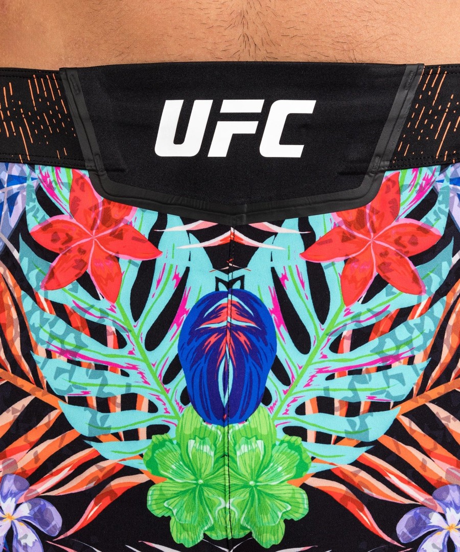 ufc アンライバルド by ヴェナム ブルー ダスティンポワリエ ロングフィット ファイトショーツ