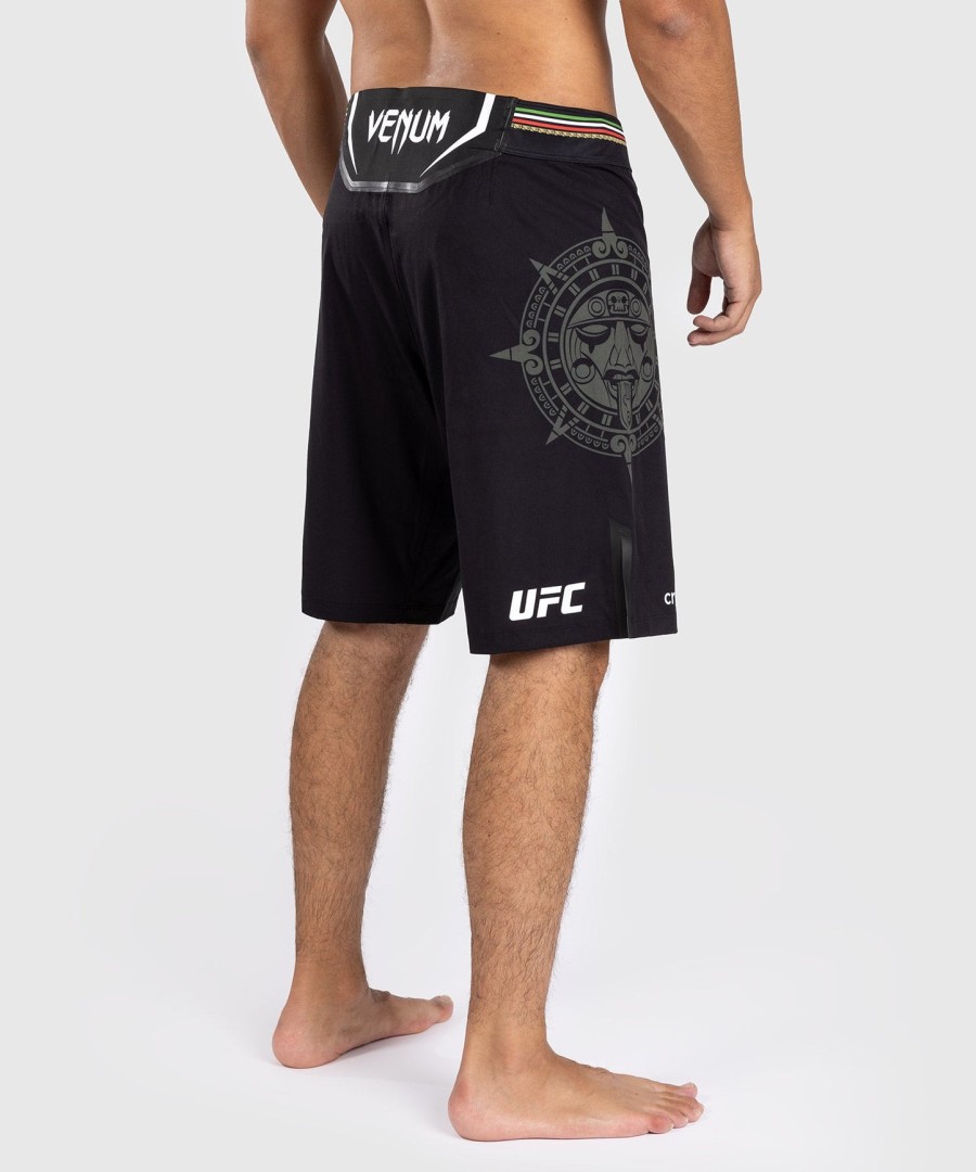 noche ufc by venum authentic fight night メンズ ファイトショーツ - ロングフィット - ブラック