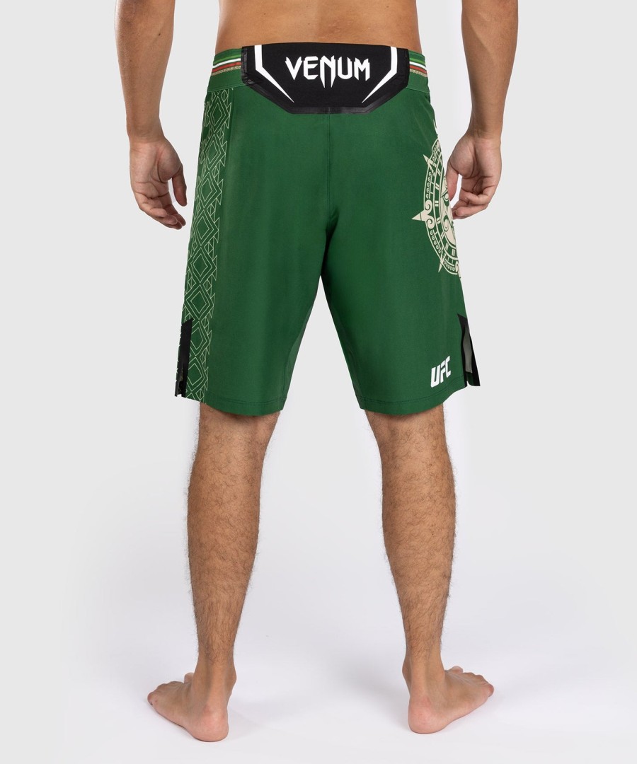 noche ufc by venum authentic fight night メンズ ファイトショーツ - ロングフィット - グリーン