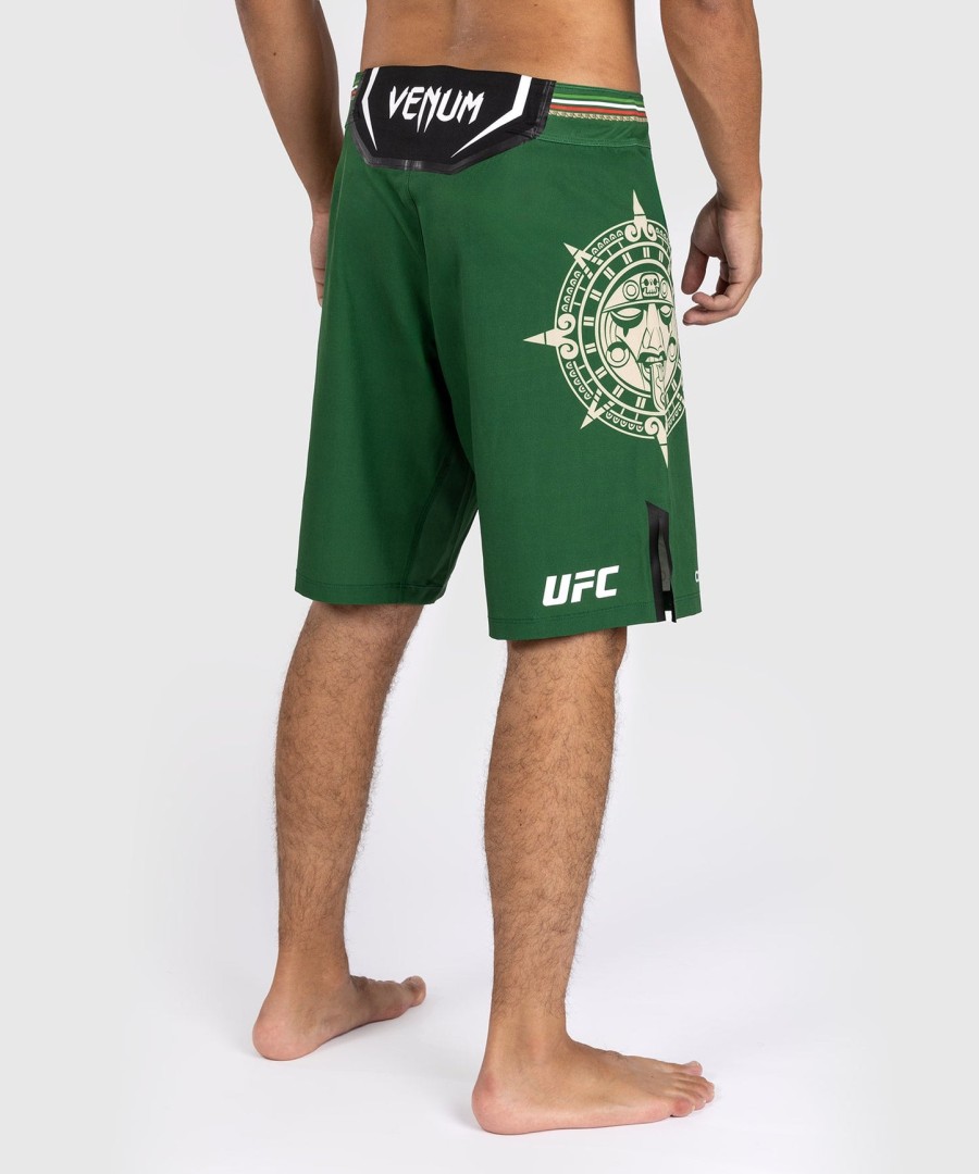 noche ufc by venum authentic fight night メンズ ファイトショーツ - ロングフィット - グリーン