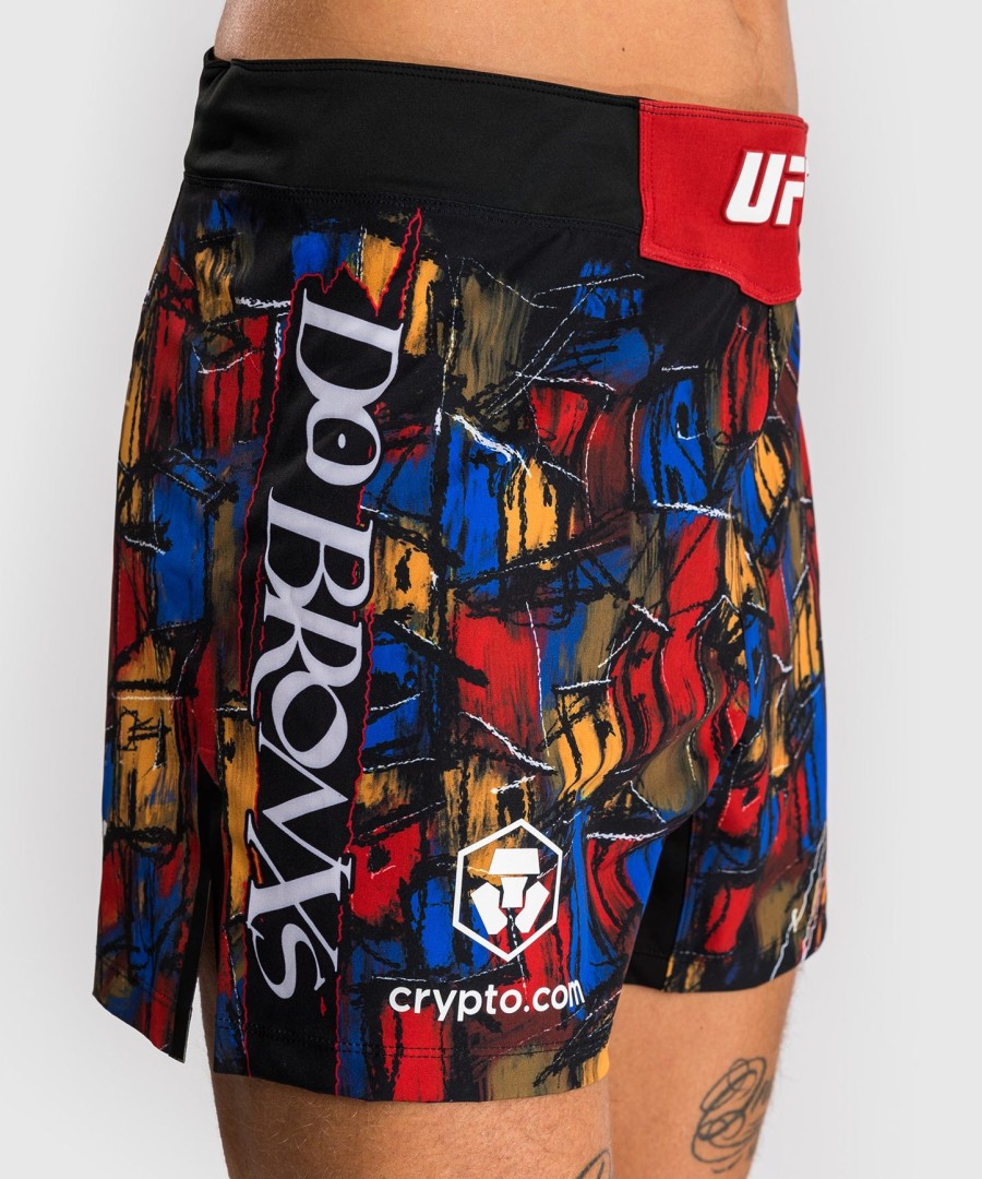 ufc アンライバルド by venum レッド チャールズオリベイラ ファイトショーツ