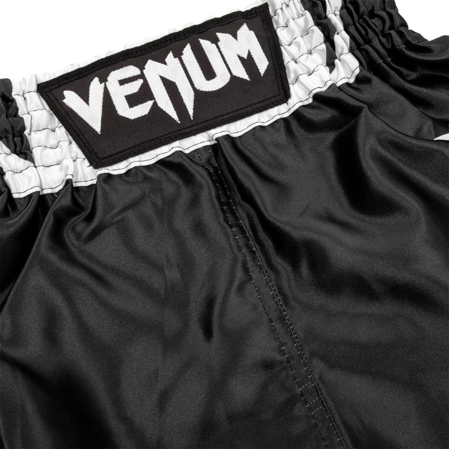 venum elite キッズ ボクシングショーツ - ブラックホワイト