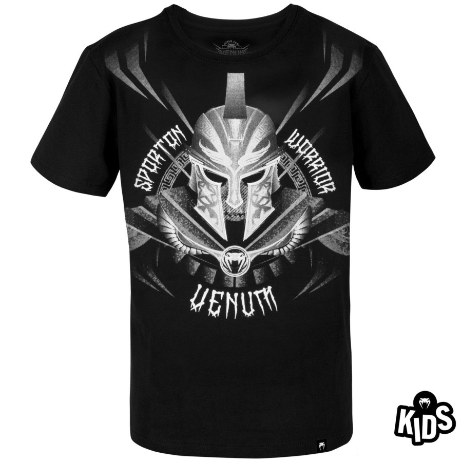 venum グラディエーター キッズ tシャツ - ブラックホワイト