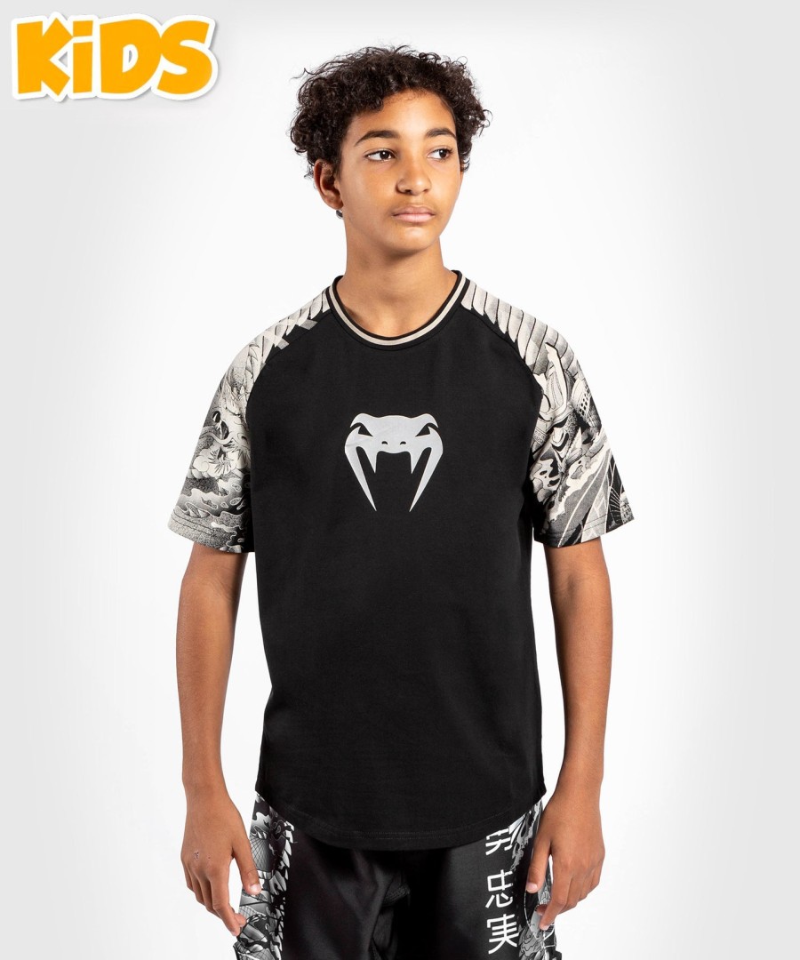 venum ykz21 キッズ tシャツ – ブラックホワイト