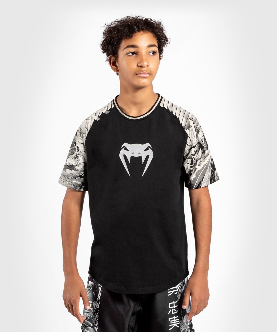 venum ykz21 キッズ tシャツ – ブラックホワイト