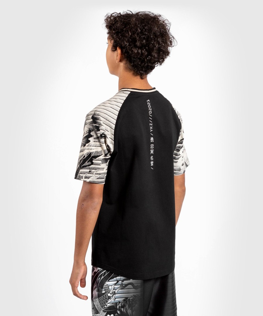 venum ykz21 キッズ tシャツ – ブラックホワイト