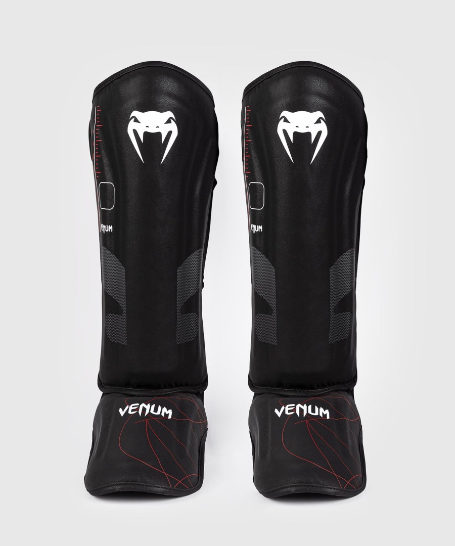venum tactical xt シンガード - ブラックファイアレッド