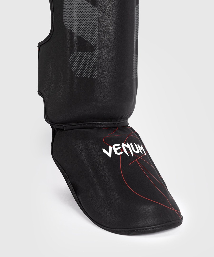 venum tactical xt シンガード - ブラックファイアレッド