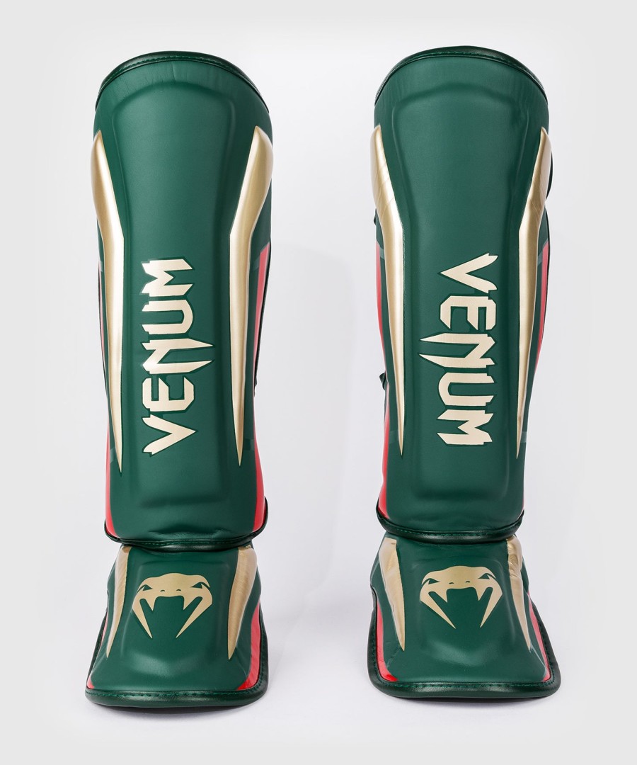 venum elite シンガード - グリーン - スペシャルエディション