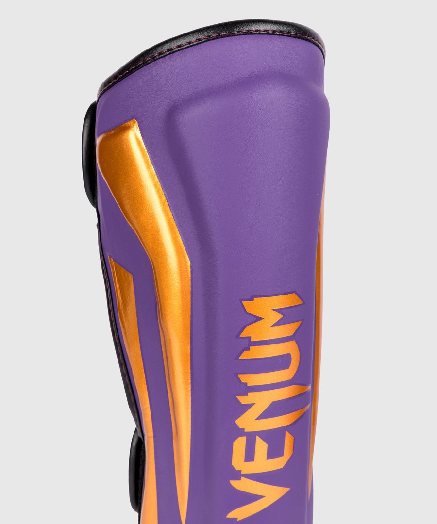 venum elite シンガード - ダークパープル - スペシャルエディション