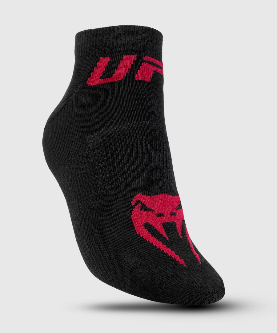 ufc venum authentic fight week メンズ 2.0 パフォーマンスソックス 2足セット - ブラックレッド