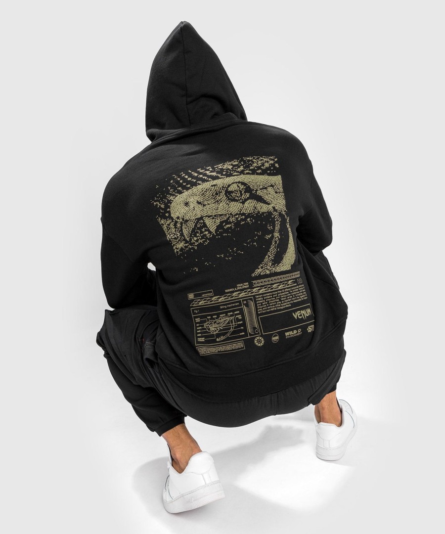 venum fangs パーカー - オーバーサイズフィット - ブラック