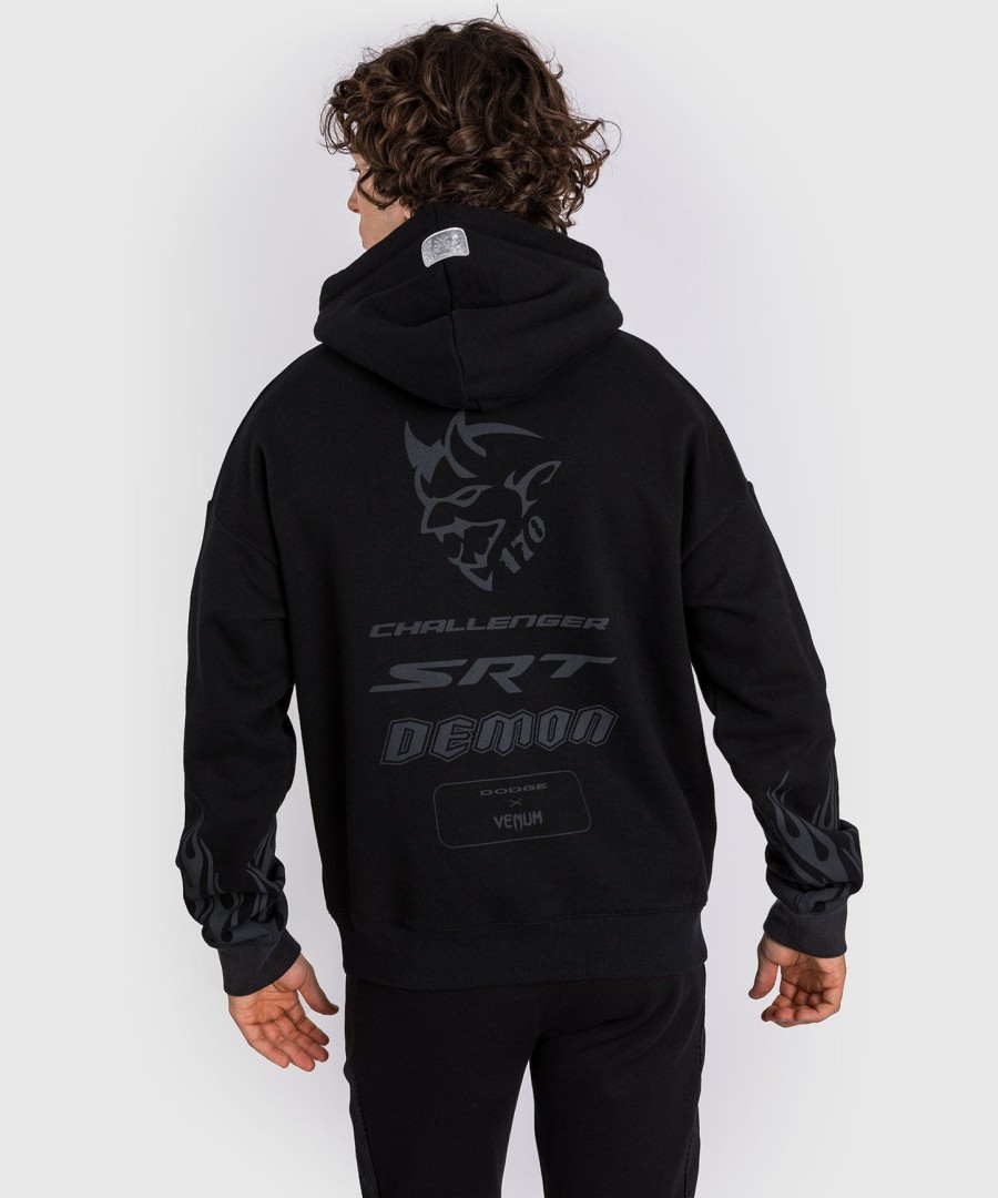 venum x dodge demon 170 プルオーバーパーカー - ブラック