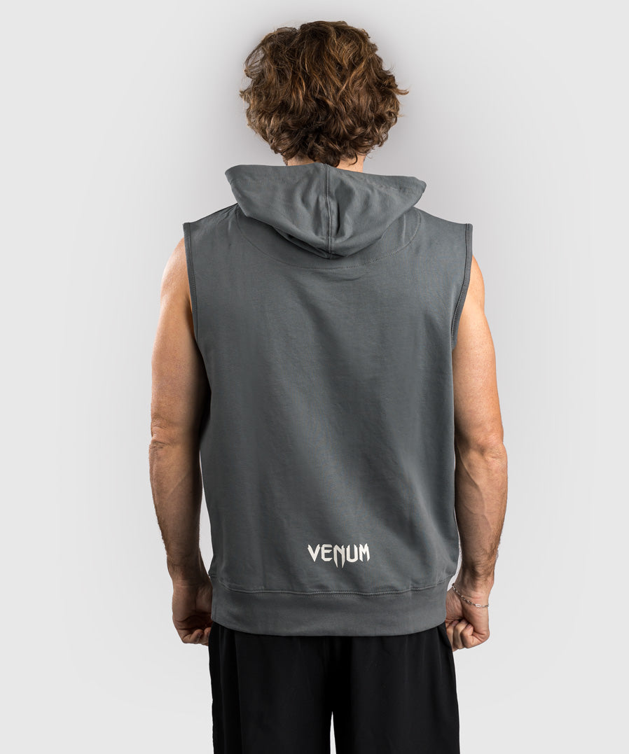 venum スパーリング ノースリーブ パーカー - ストームグレー