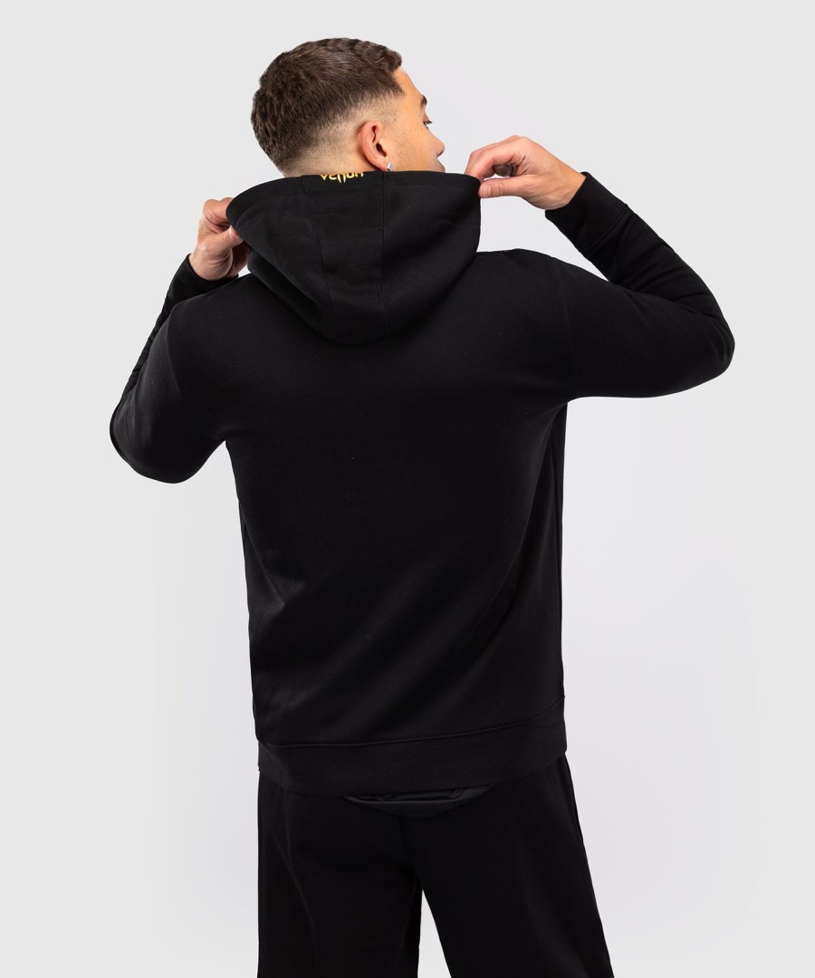 fk x venum ヘキサゴン mma フード付きジャケット - ブラックゴールド