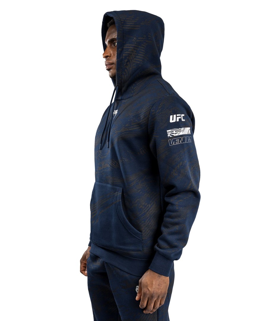 ufc fusion by venum fight week メンズ プルオーバー パーカー - オーシャンブルー